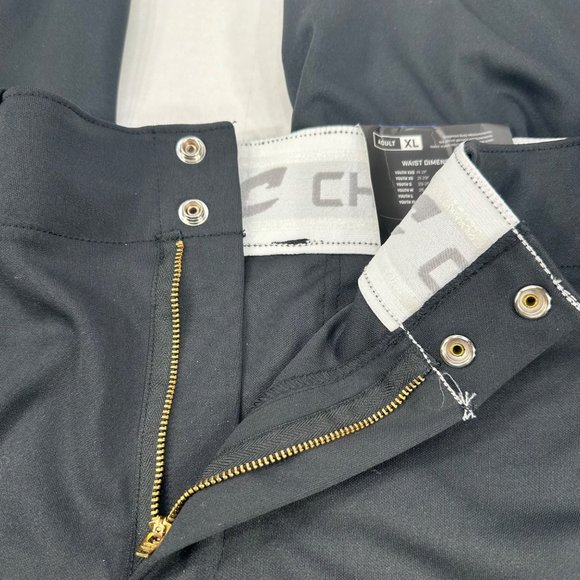 Champro Men's Size XL Pant Baseball Two Back Pockets Black New With Tags - Picture 8 of 15